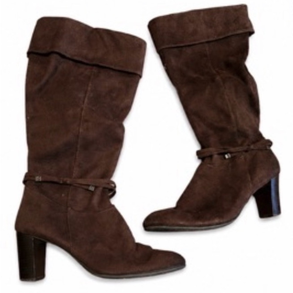 Brown Suede Boots